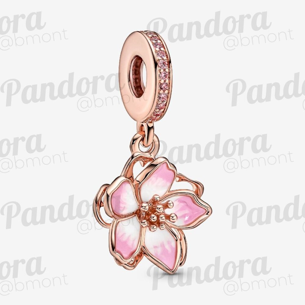 Pandora Cherry Blossom Dangle Charm